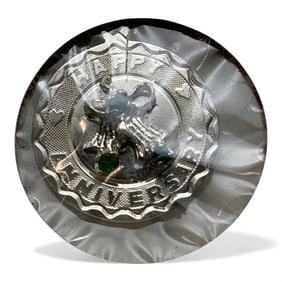 Silver Happy Anniversary Pendant