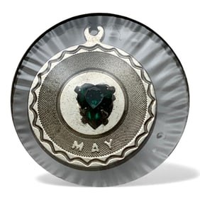 Sterling Silver May Pendant