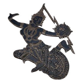 Sterling Silver Siam Figural Pin