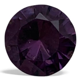 Faceted Bicolor Blue & Purple Sapphire Gemstone