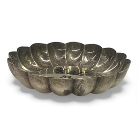 Tiffany & Co Sterling Silver Scalloped Bowl