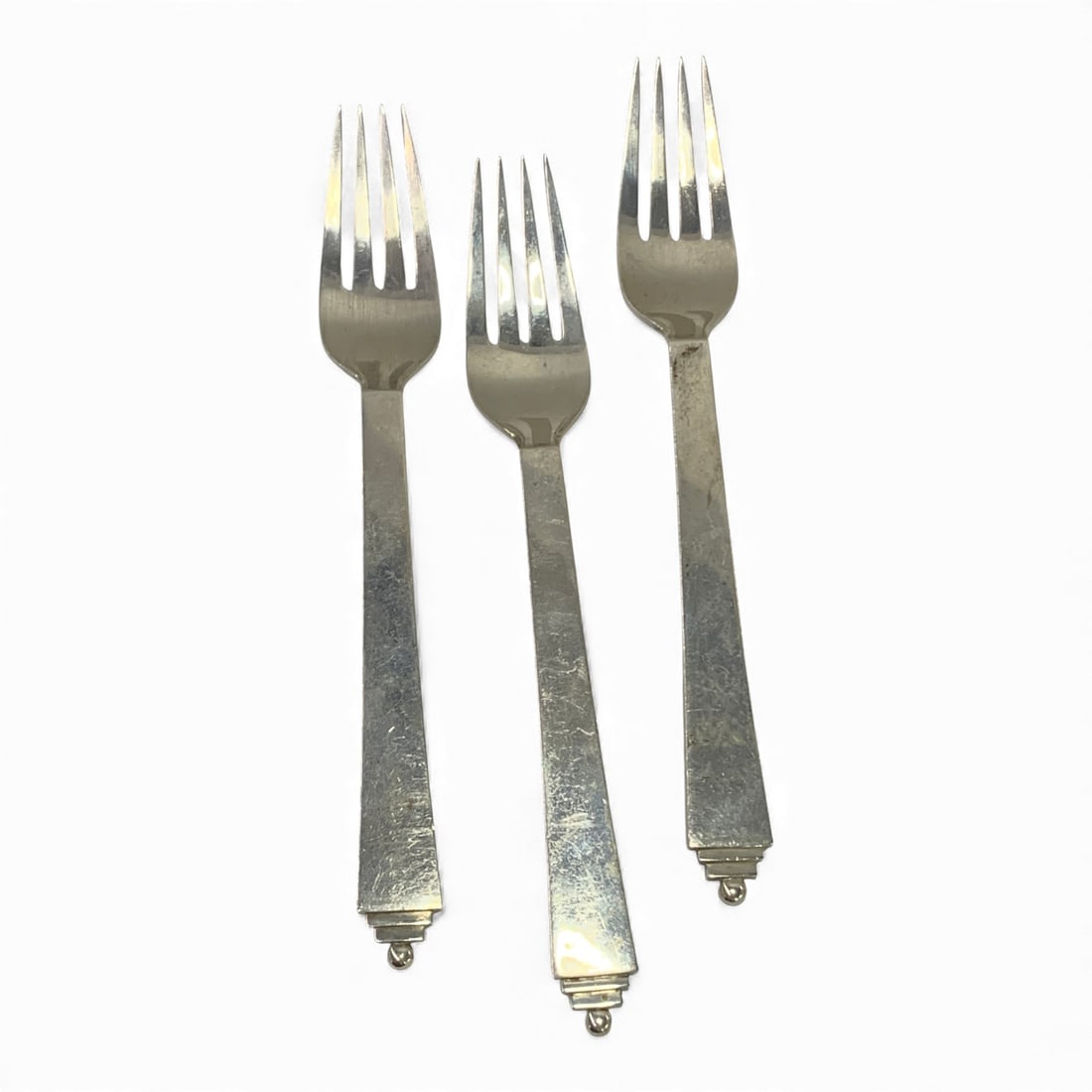3 Georg Jensen Sterling Silver Forks (1 of 3)