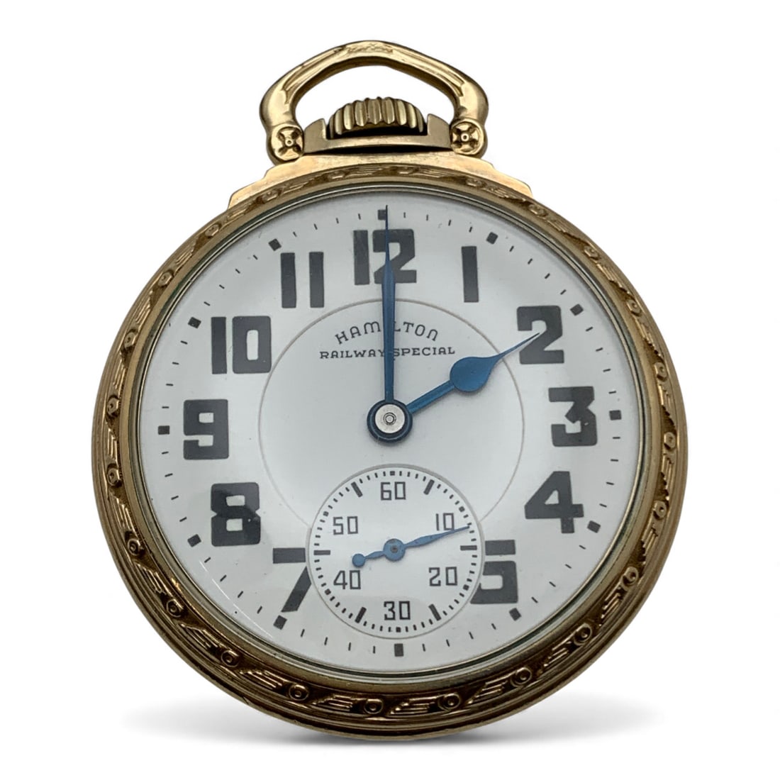 Hamilton 10k Gold Filled Pocket Watch (1 of 5)