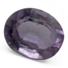 Faceted Light Purple Amethyst Gemstone