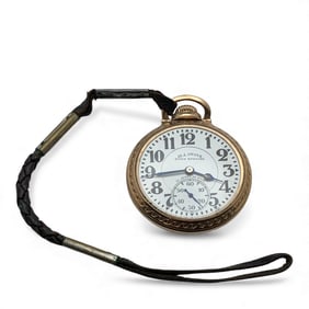 Illinois Bunn Special 10k Gold Filled Pocket Watch
