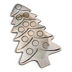 Sterling Silver Tree Pin