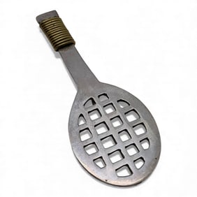 Mexico Sterling Silver Racket Pin