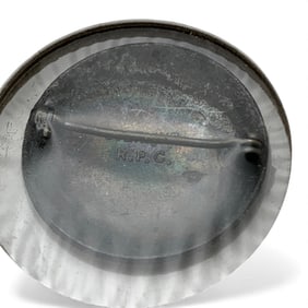 Sterling Silver Enameled Red Cross Volunteer Pin