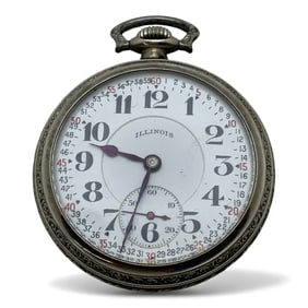 Illinois Bunn Special Gold Filled Pocket Watch