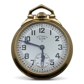 Elgin 1954 10k Gold Filled Pocket Watch