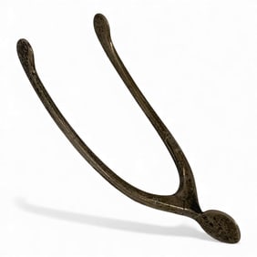 Hallmarked Sterling Silver Wishbone Sugar Tongs