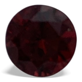 Faceted Red Tourmaline Gemstone