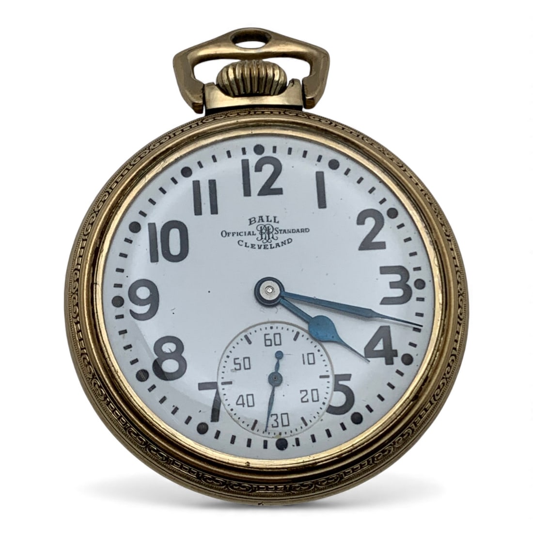 1948 Ball Watch C 10k Gold Filled Pocket Watch (1 of 5)