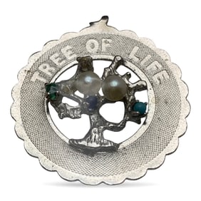 Sterling Silver Tree Of Life Pendant