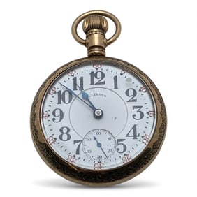 Illinois Bunn Special Gold Filled Pocket Watch