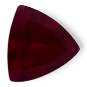 Faceted Pink Ruby Gemstone