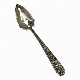 Sterling Silver Repousse Spoon