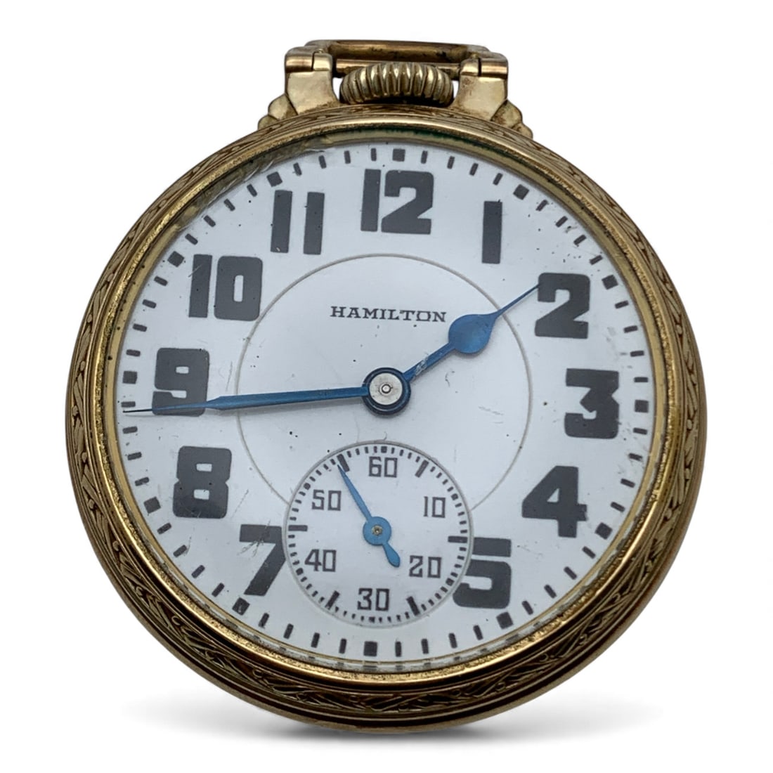 1937 Hamilton 10k Gold Filled Pocket Watch (1 of 5)