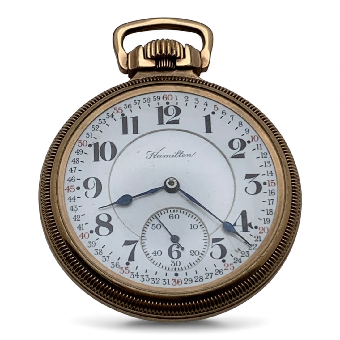 1914 Hamilton 10k Gold Filled Pocket Watch (1 of 5)