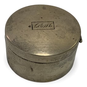 Sterling Silver Stamp Box