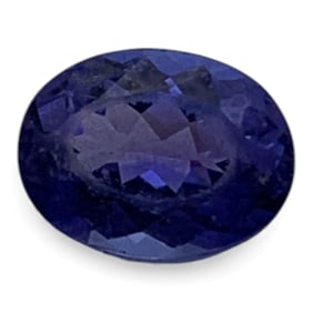 Faceted Purple Tanzanite Gemstone
