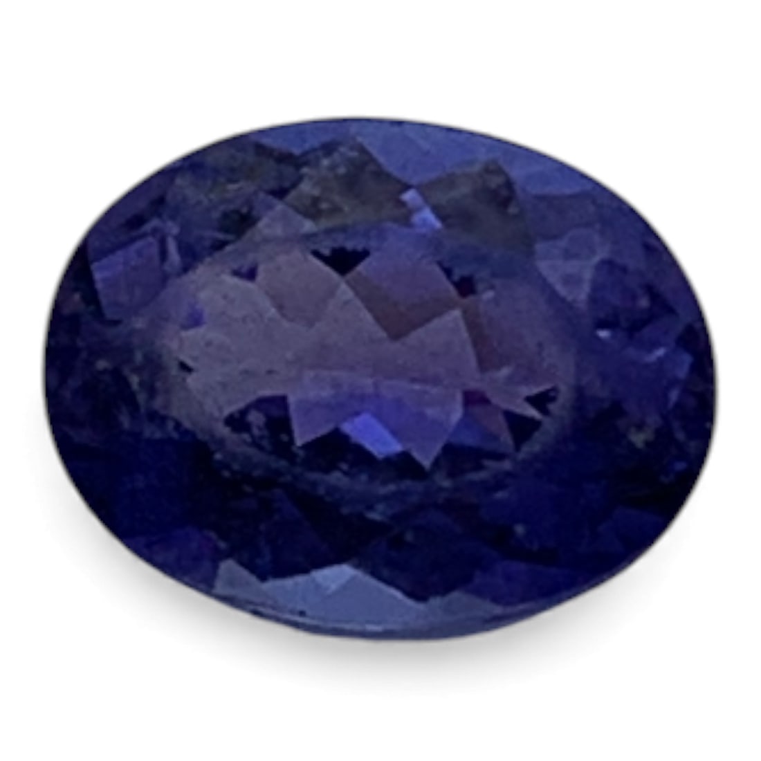 Faceted Purple Tanzanite Gemstone (1 of 2)
