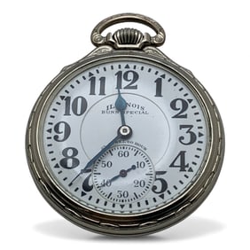 Illinois Bunn Special 14k Gold Filled Pocket Watch