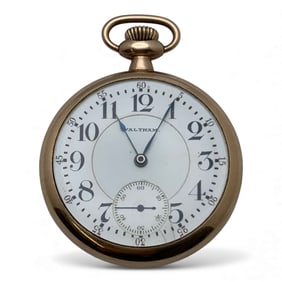 1918 Waltham Gold Filled Pocket Watch