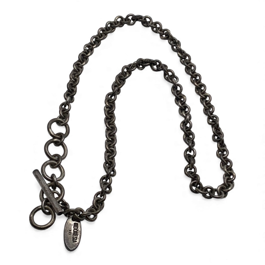 Lois Hill Sterling Silver Necklace: Marked Lois Hill 925 - 19 3/8" Long - 45.1 Grams