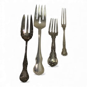 4 Sterling Silver Forks