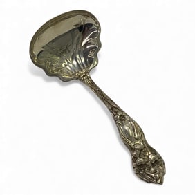 Sterling Silver Floral Ladle