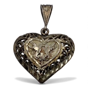 Sterling Silver Heart Pendant