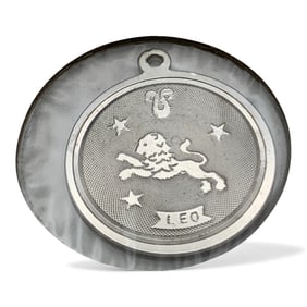 Sterling Silver Leo Pendant