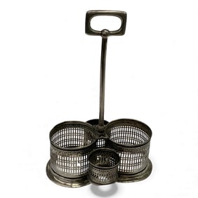 Sterling Silver Condiment Stand