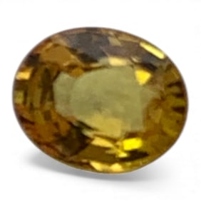 Faceted Yellow Sapphire Gemstone