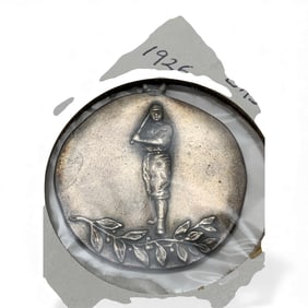 1926 Ladies Baseball Pendant