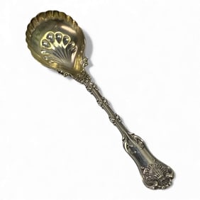 J. A. Vigne Sterling Silver Serving Spoon