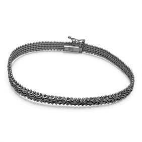 14k White Gold Bracelet