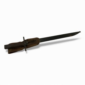 World War 2 Era Dagger In Sheath