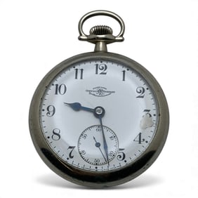 1905 Ball Watch Nickeloid Case Pocket Watch
