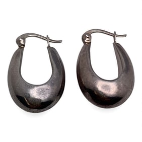 Pair Of Sterling Silver Earrings