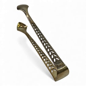 Norway 830 Silver Sugar Tongs