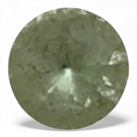 Faceted Lime Green Topaz Gemstone