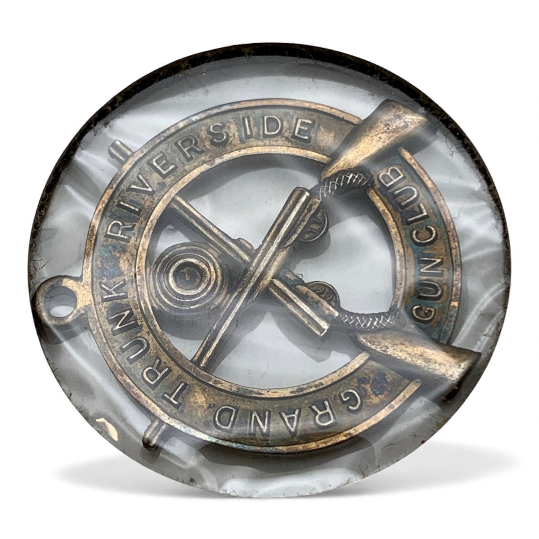 1923 Sterling Silver Shooting Pendant (1 of 2)