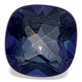 Faceted Bicolor Blue & Purple Topaz Gemstone