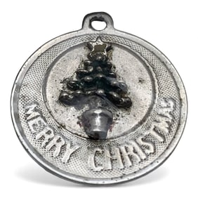 Sterling Silver Merry Christmas Pendant