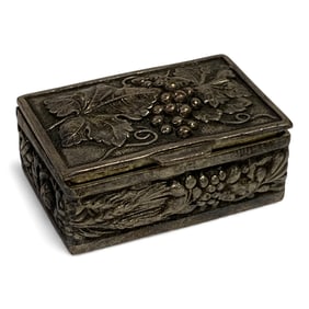 Sterling Silver Hinge Lid Box