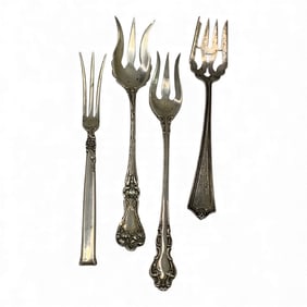 4 Sterling Silver Forks