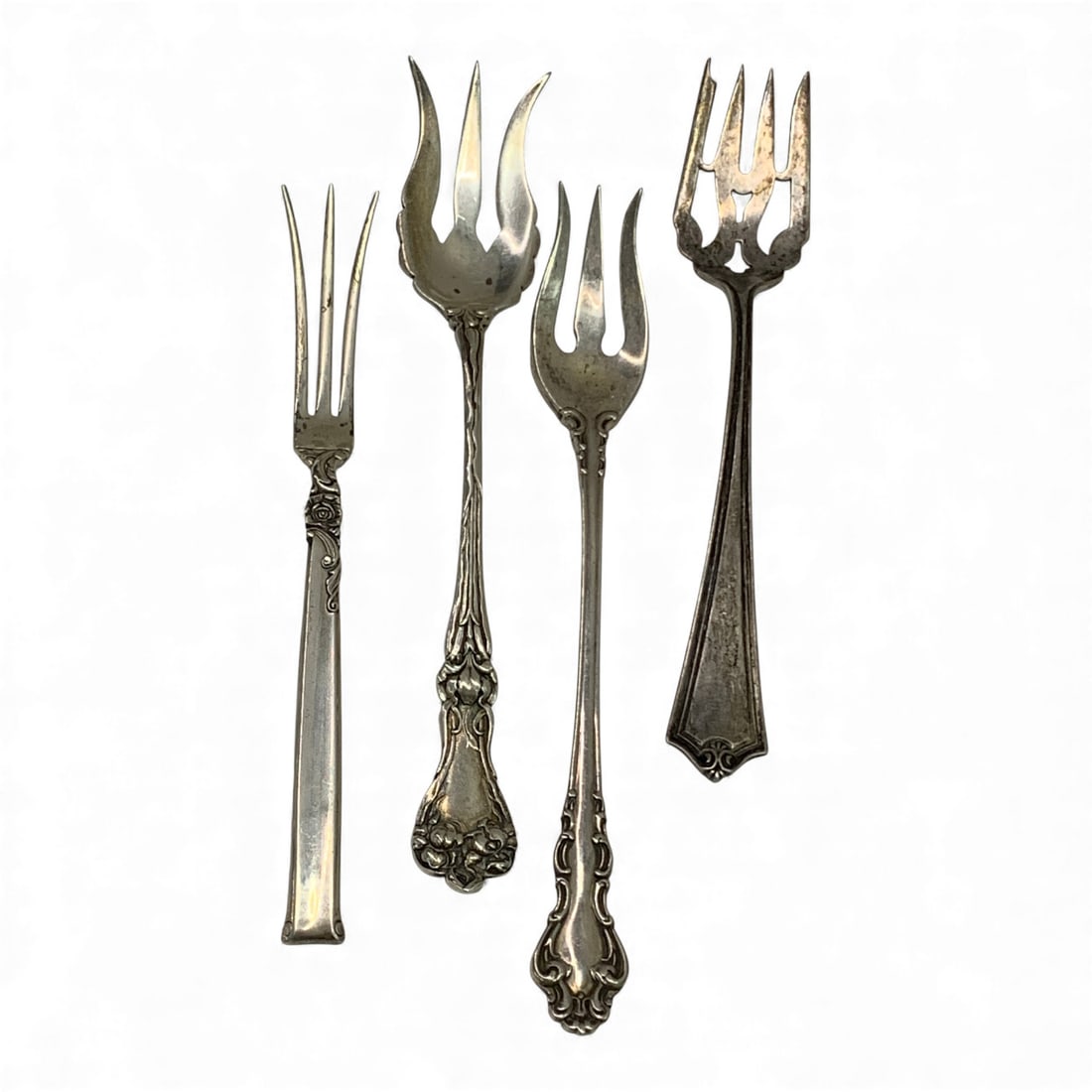 4 Sterling Silver Forks (1 of 2)