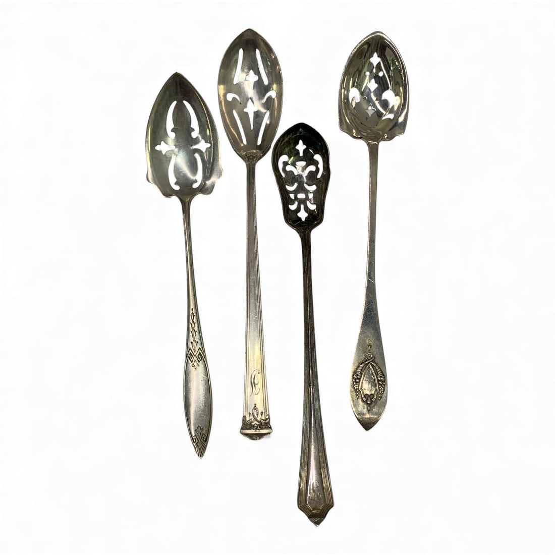 4 Sterling Silver Serving Spoons (1 of 2)